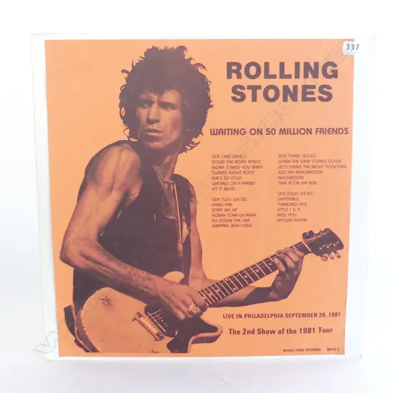 The Rolling Stones, Waiting On 50 Million Friends